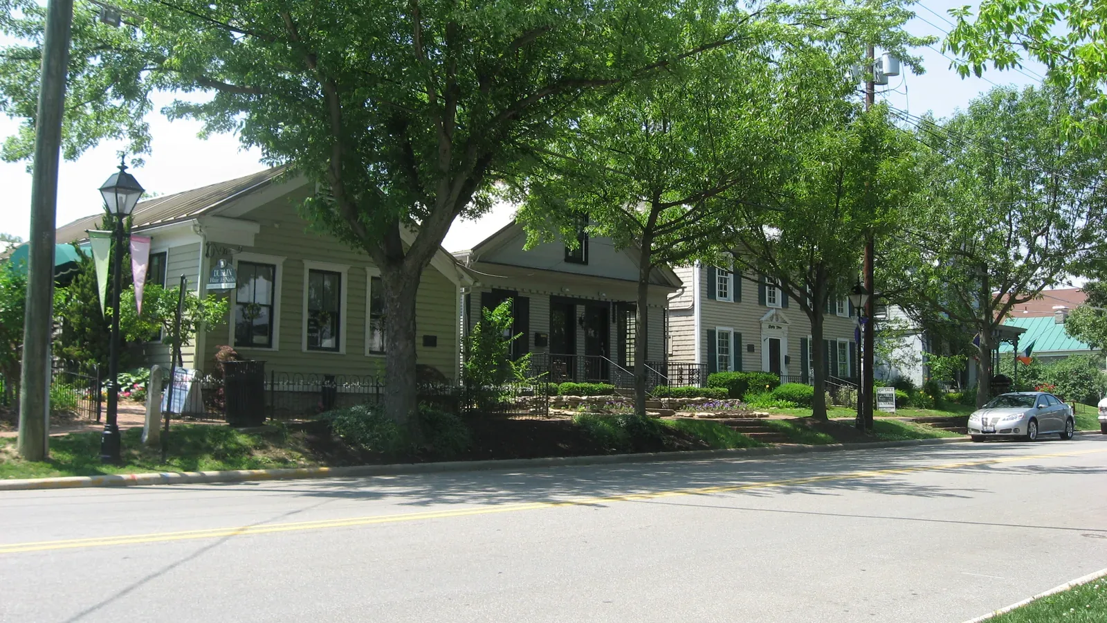 A location photograph in Dublin, OH
