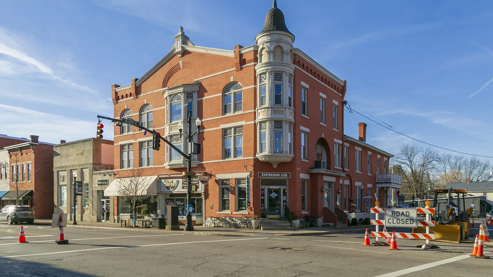 A location photograph in Westerville, OH
